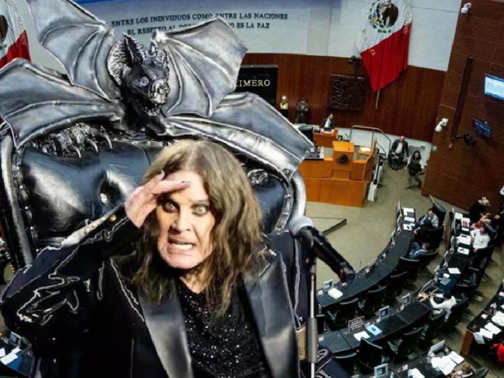 Congreso rinde homenaje a Ozzy Osbourne; “Deja huella imborrable en la música”, afirma Noroña