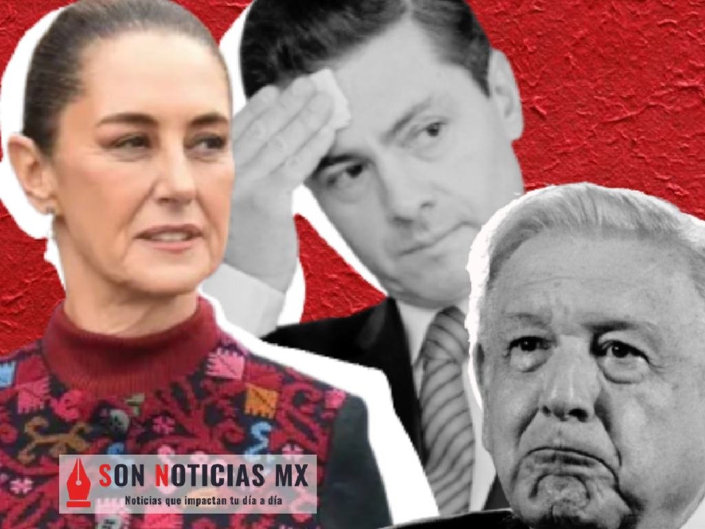 Sheinbaum niega pacto AMLO-EPN; defiende consulta para juzgar expresidentes