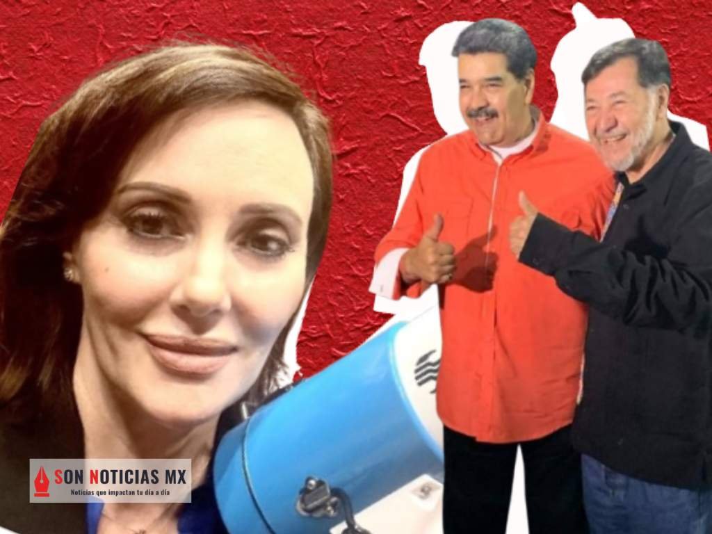 Lilly Téllez llama “traidor” a Noroña por apoyar a Maduro; él responde: “La traidora es usted”