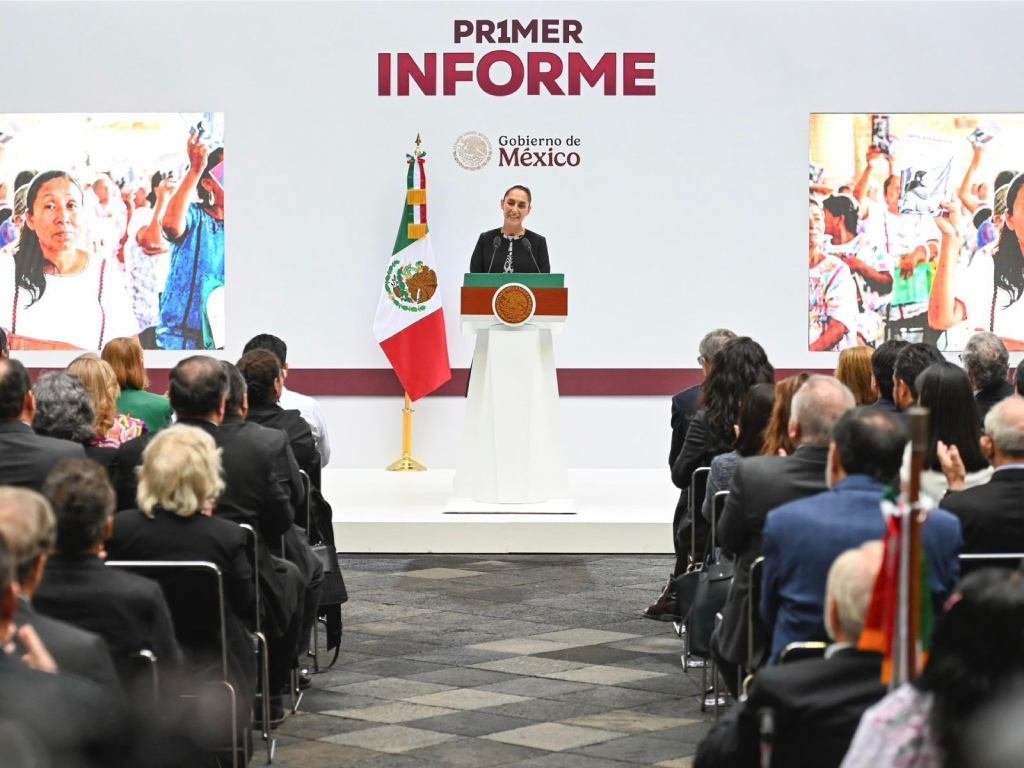 Claudia Sheinbaum llega a su primer informe con 79% de aprobación, según encuesta