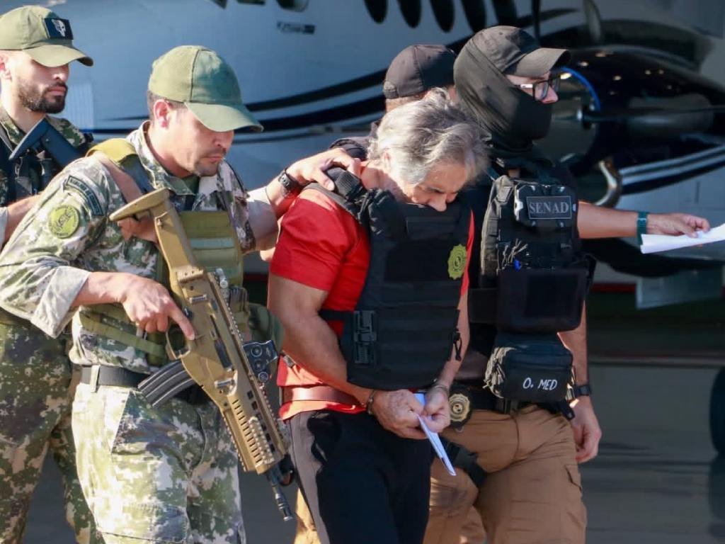 Hernán Bermúdez es expulsado de Paraguay y trasladado a México para su ingreso al Cefereso 1