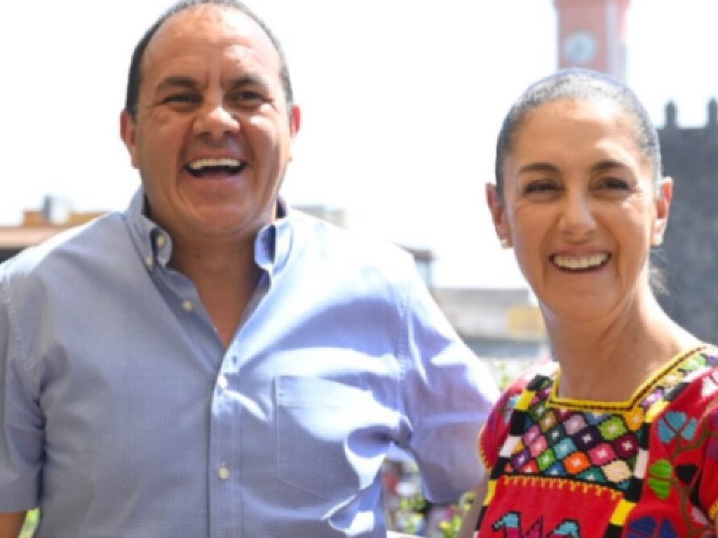 Sheinbaum sobre Cuauhtémoc Blanco jugando pádel: "que la Cámara de Diputados tome sus sanciones"
