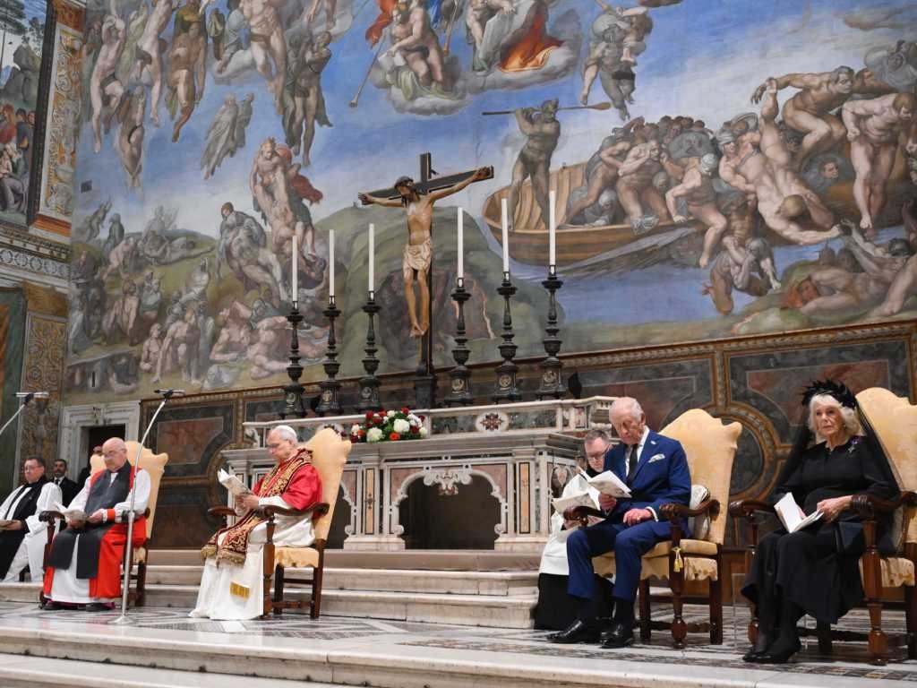 Carlos III y el Papa León XIV hacen historia en el Vaticano