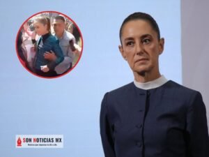 Sujeto toca a Sheinbaum sin su consentimiento; ¿falló su seguridad o fue montaje?