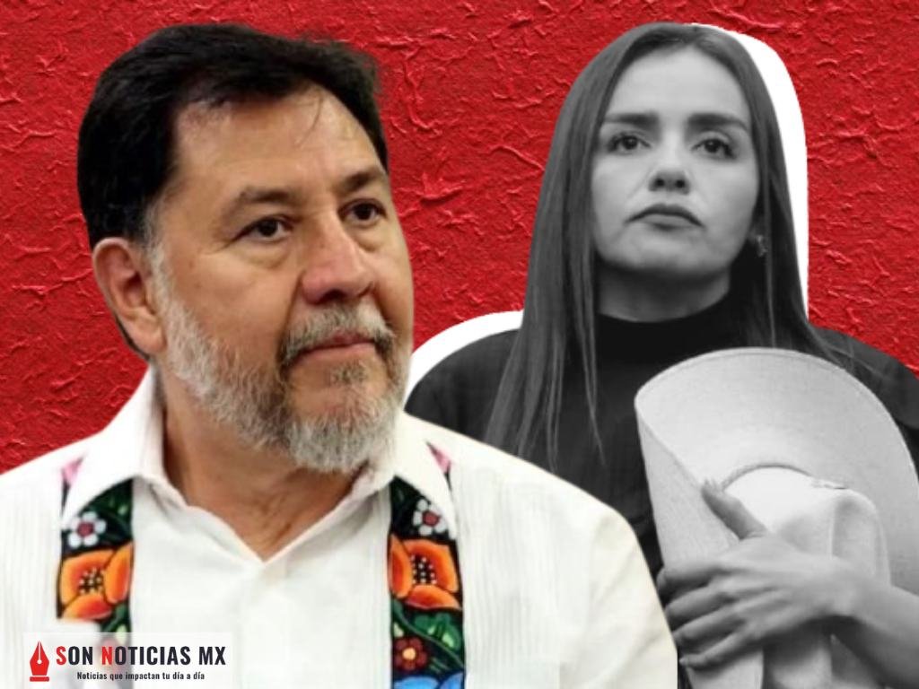 Noroña arremete contra Grecia Quiroz; afirma que irá por la candidatura en Michoacán y la calificó de ambiciosa