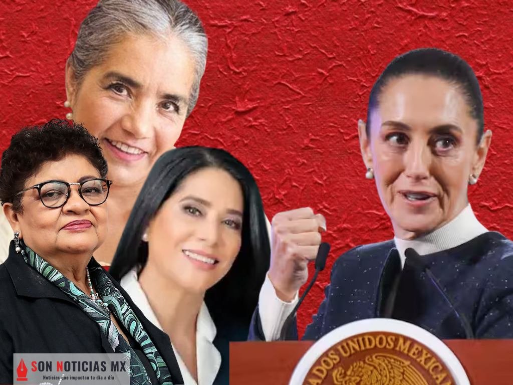 Sheinbaum propone a Ernestina Godoy, Luz María Zarza y Maribel Bojorges para encabezar la FGR