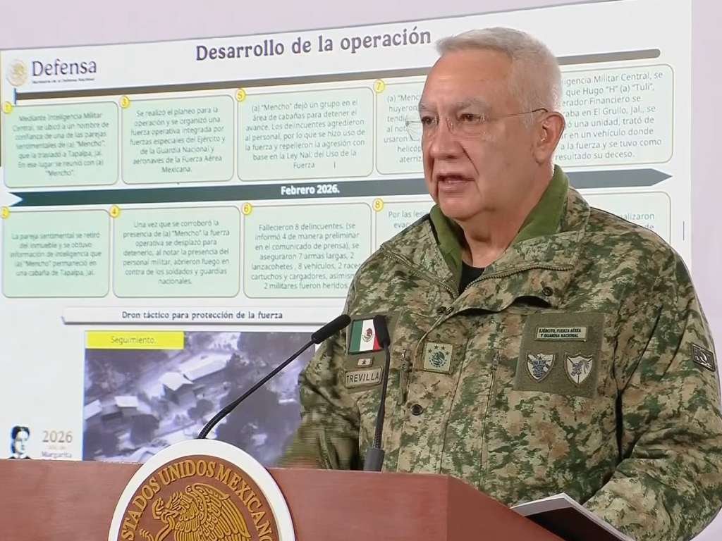 “El Mencho” fue ubicado tras visita de su pareja; Defensa detalla operativo